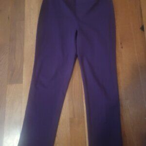 Chicos so slimming straight burgundy pants